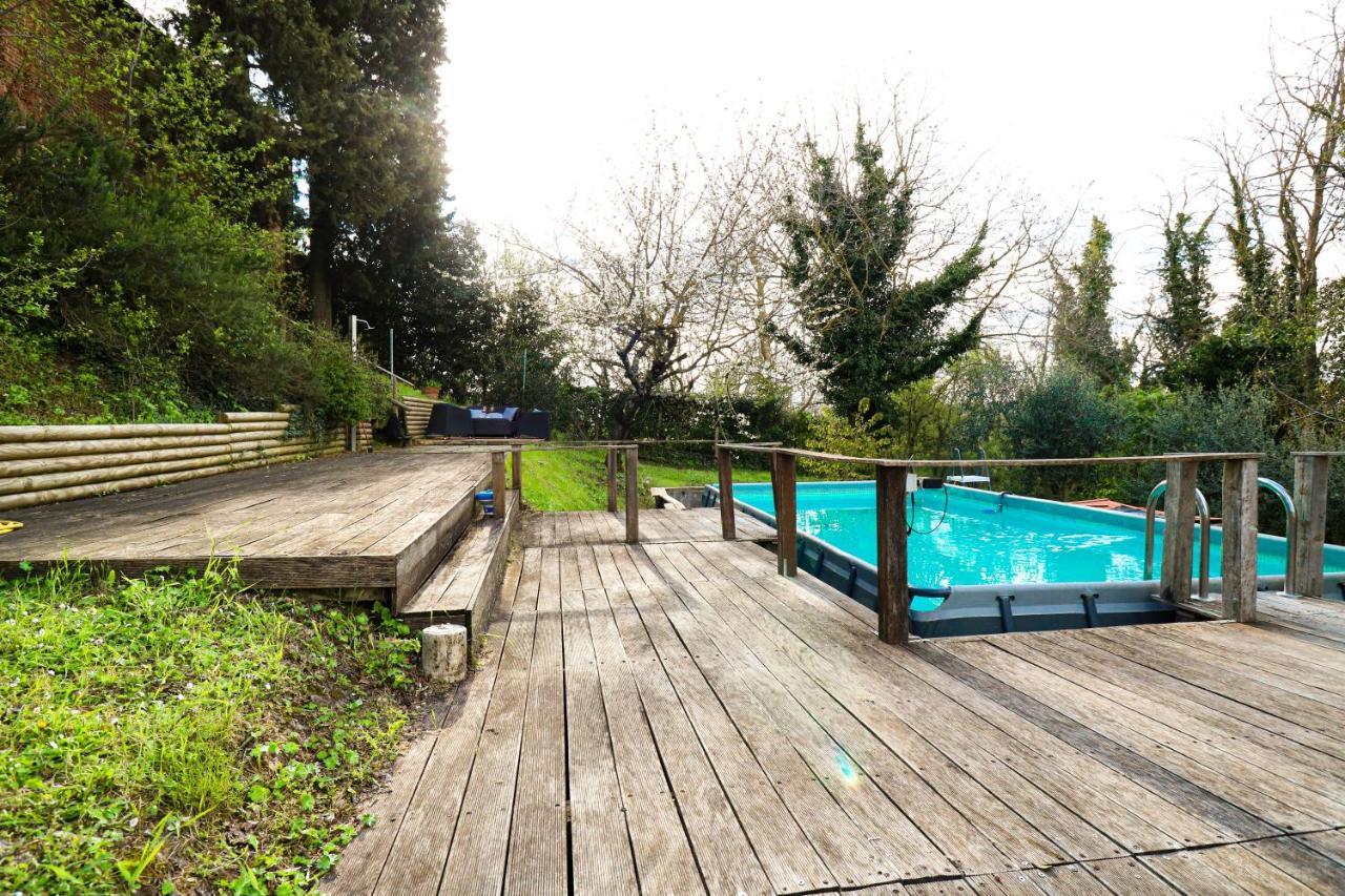 Casale Val D' Orcia- Relax E Lusso In Piscina Villa Torrita di Siena Dış mekan fotoğraf