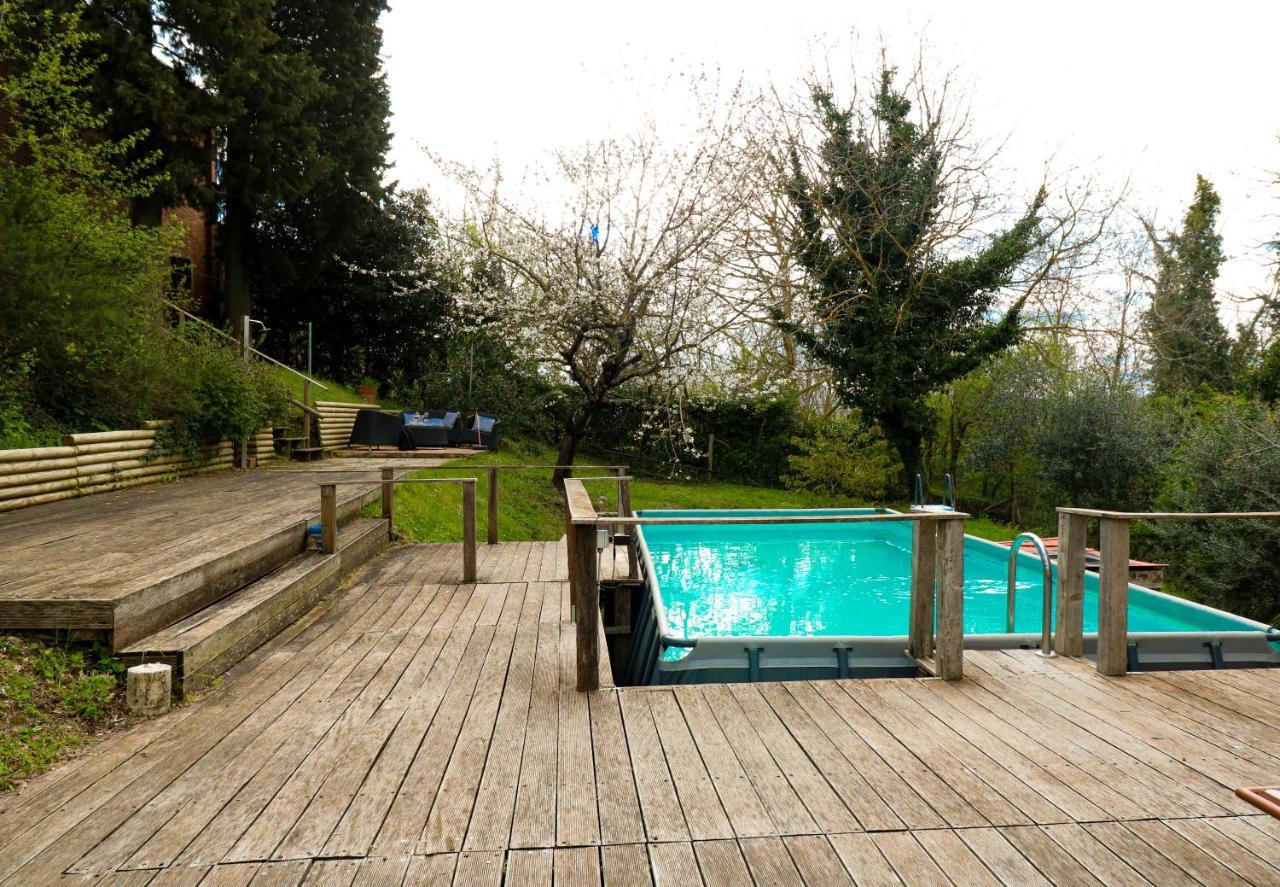 Casale Val D' Orcia- Relax E Lusso In Piscina Villa Torrita di Siena Dış mekan fotoğraf